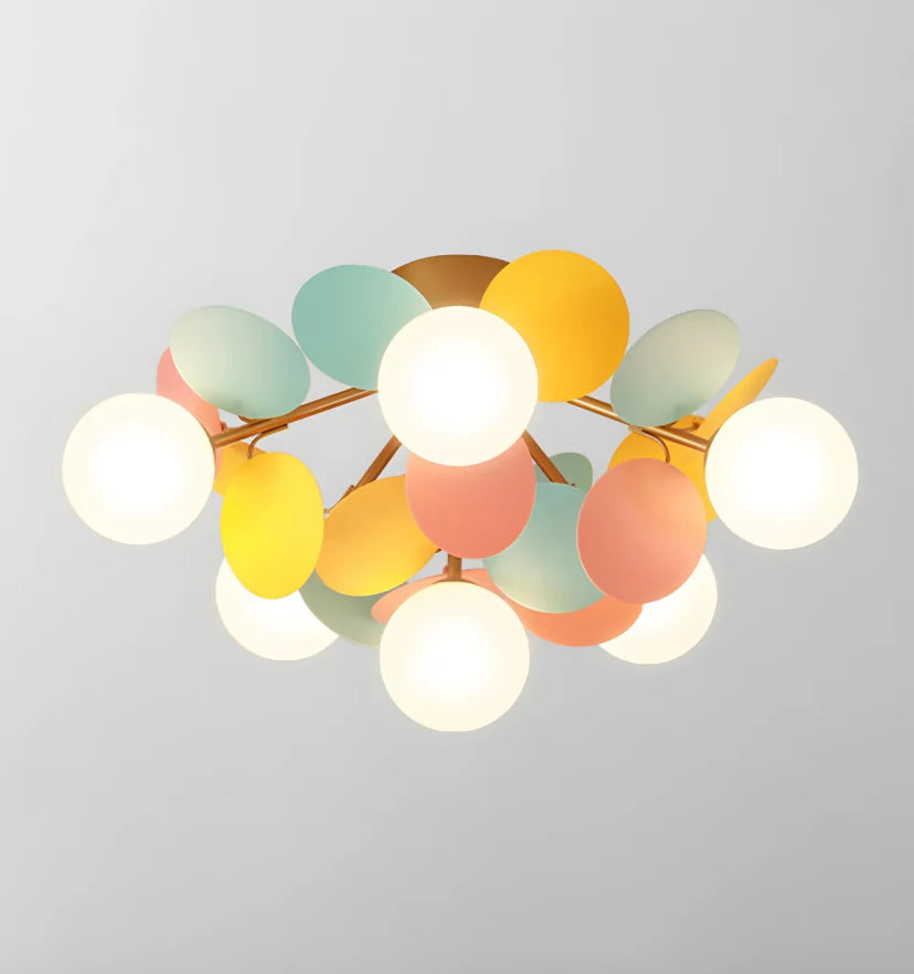 Round Macaron Ceiling Lamp - NexioPick