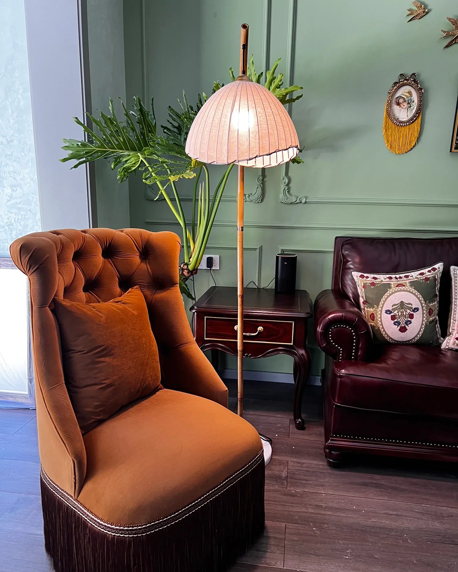 Vintage Bamboo Floor Lamp - NexioPick