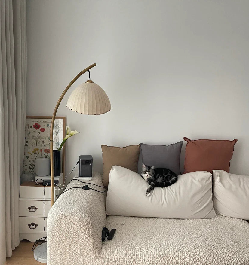 Vintage Bamboo Floor Lamp - NexioPick