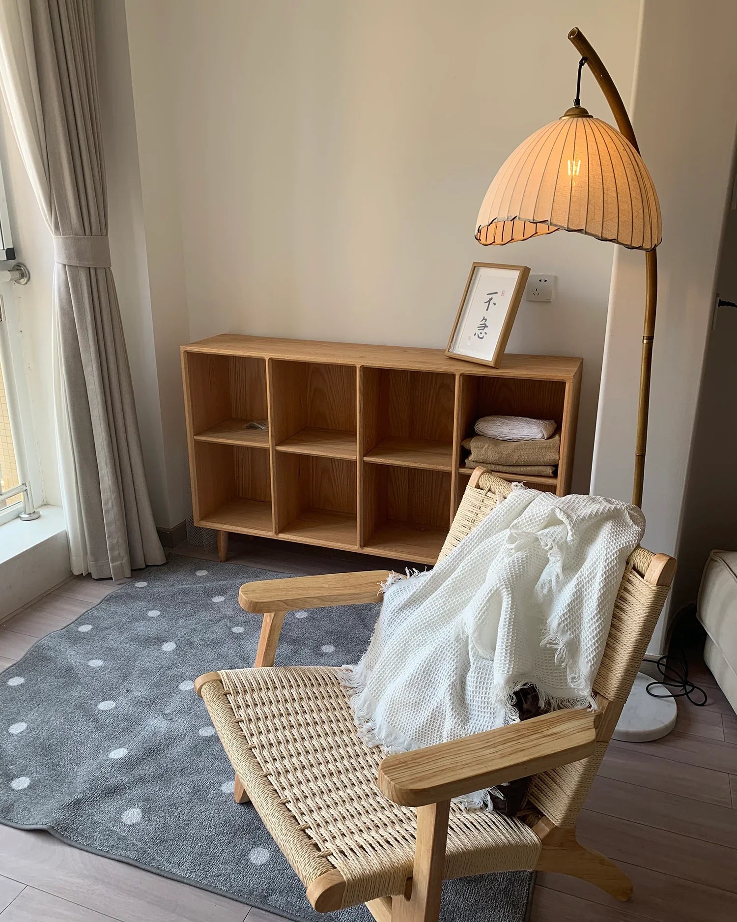 Vintage Bamboo Floor Lamp - NexioPick