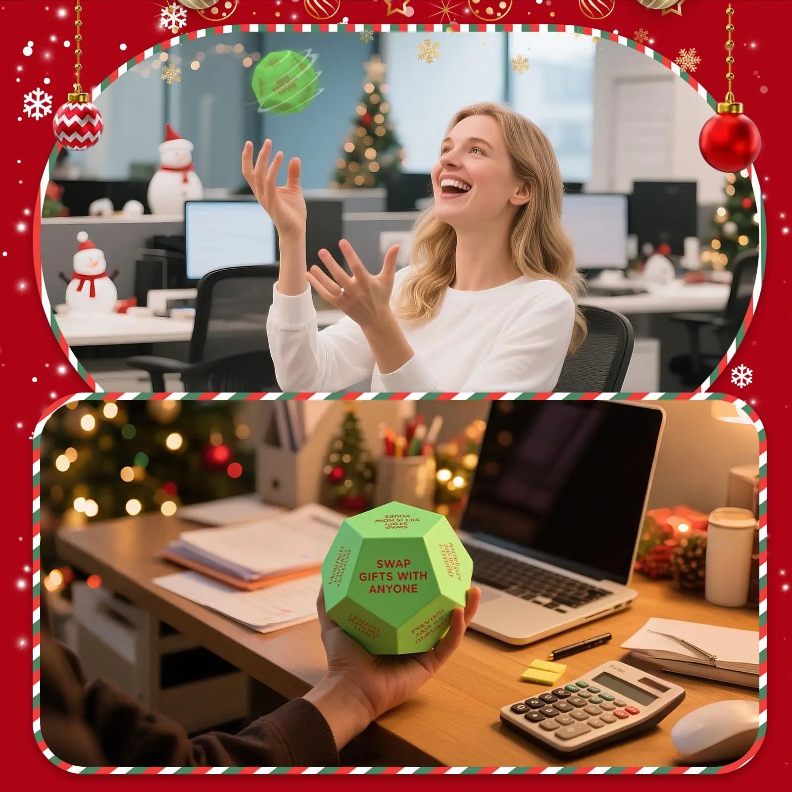 Santa Swap Gift Exchange Dice - Nexiopick™