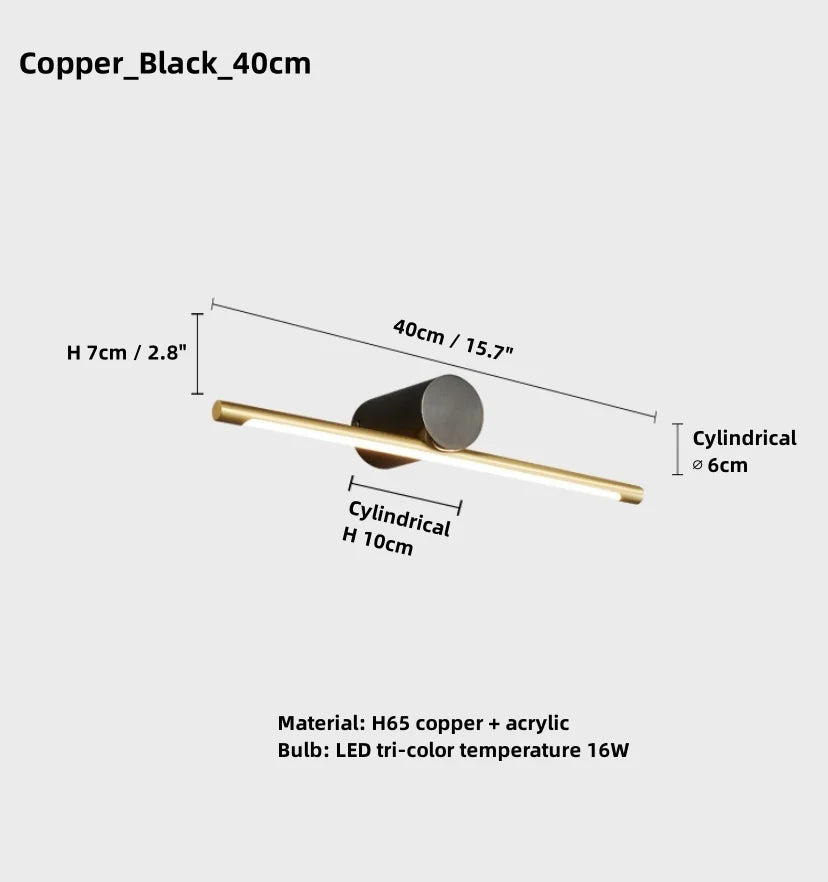 Scandinavian Geometric Vanity Light - NexioPick