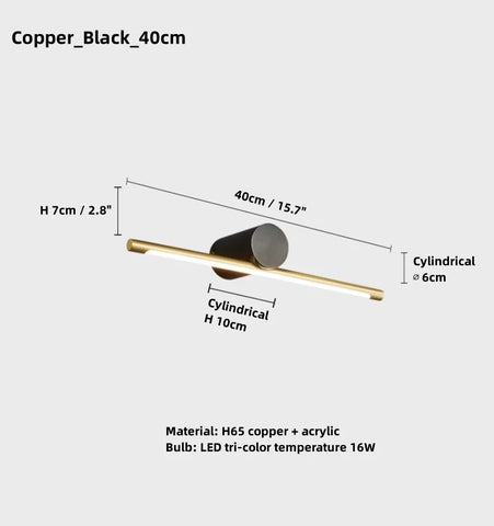 Scandinavian Geometric Vanity Light - NexioPick