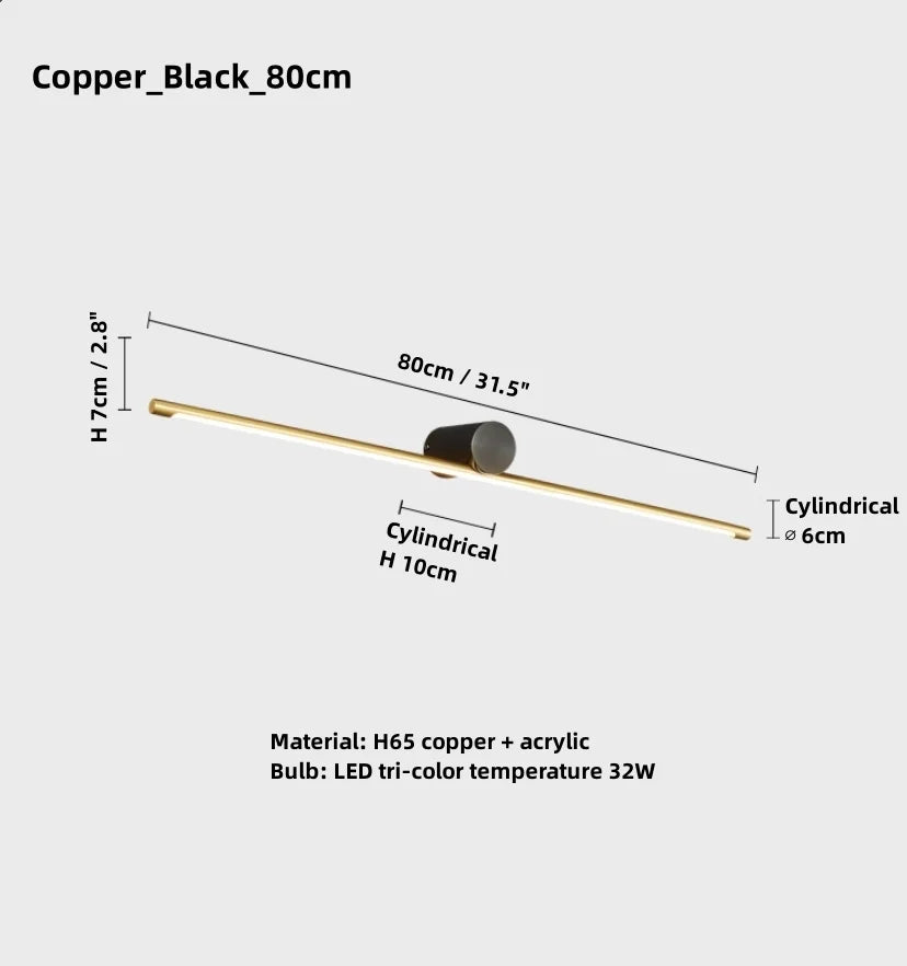 Scandinavian Geometric Vanity Light - NexioPick