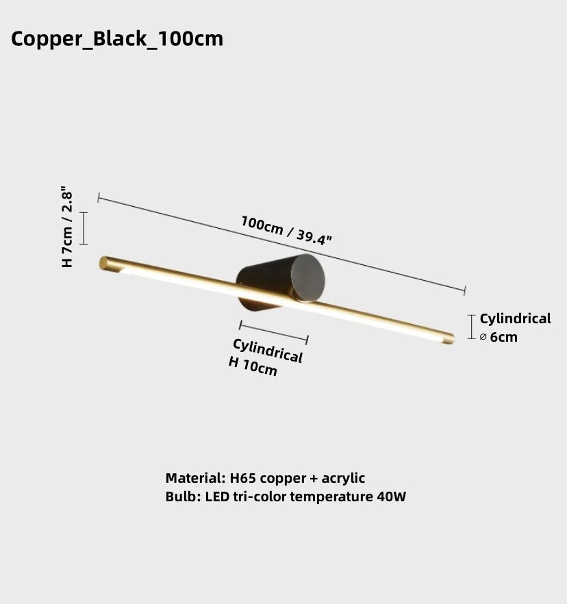 Scandinavian Geometric Vanity Light - NexioPick