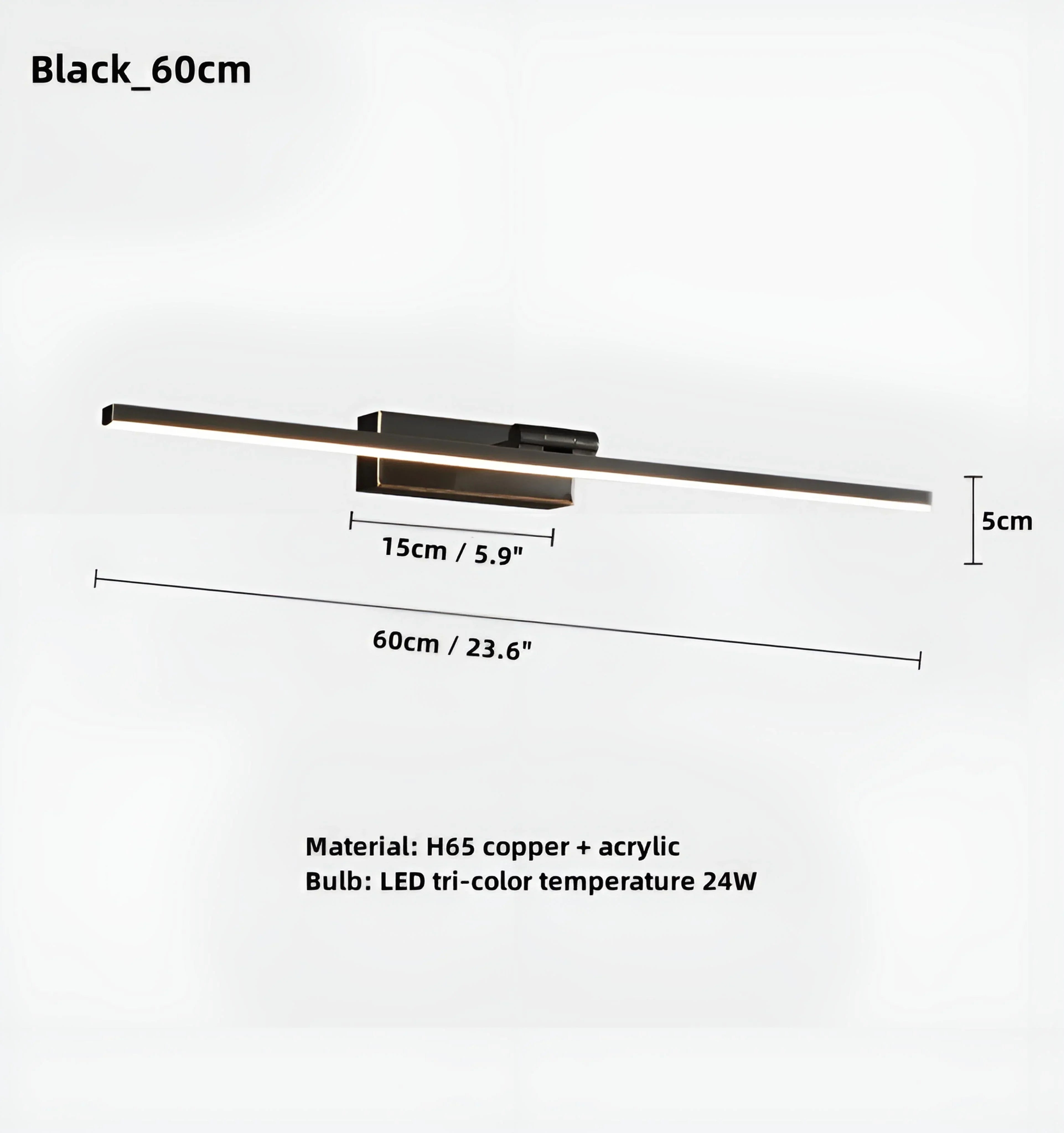 Scandinavian Minimalist Vanity Light - NexioPick