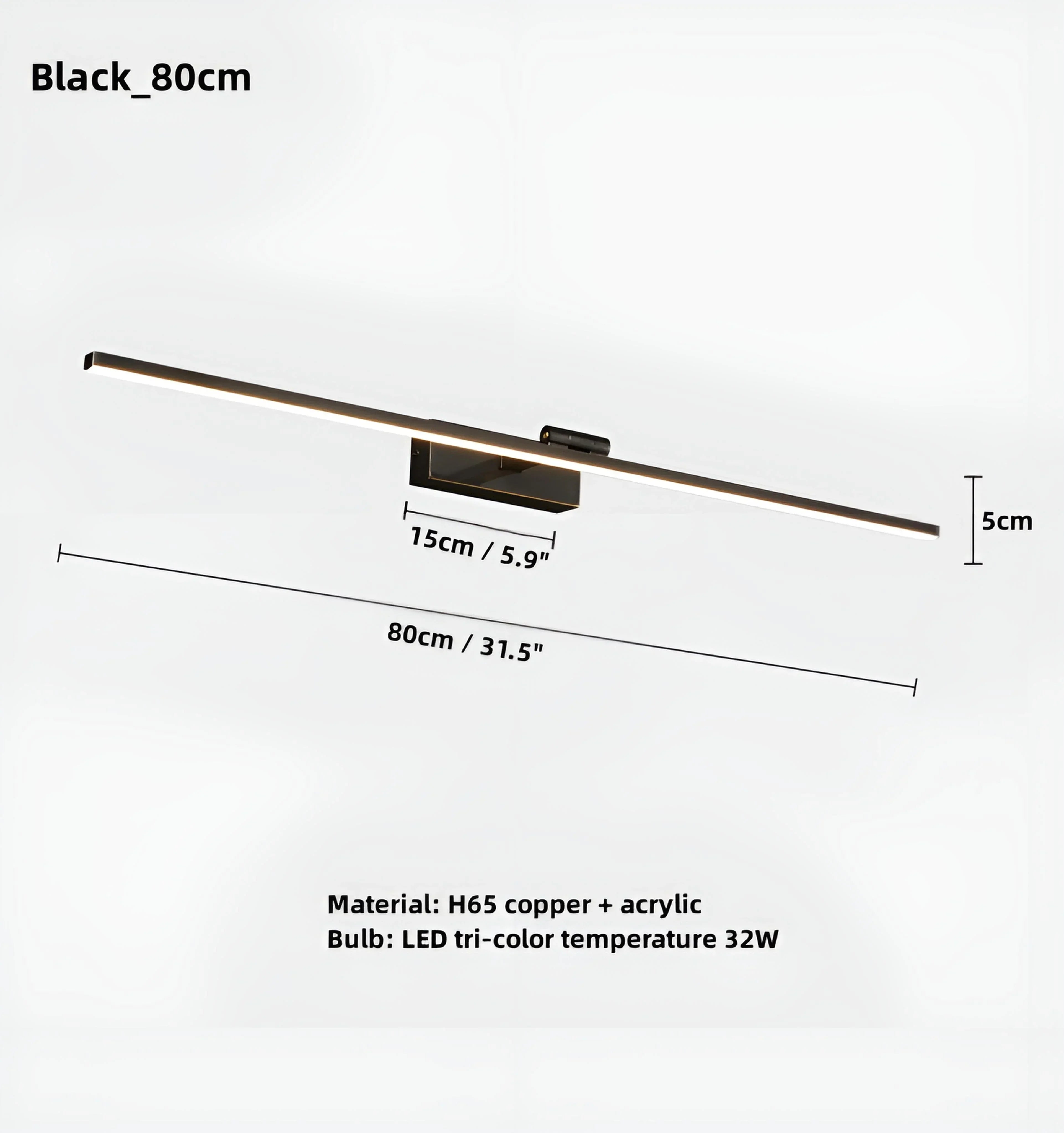 Scandinavian Minimalist Vanity Light - NexioPick