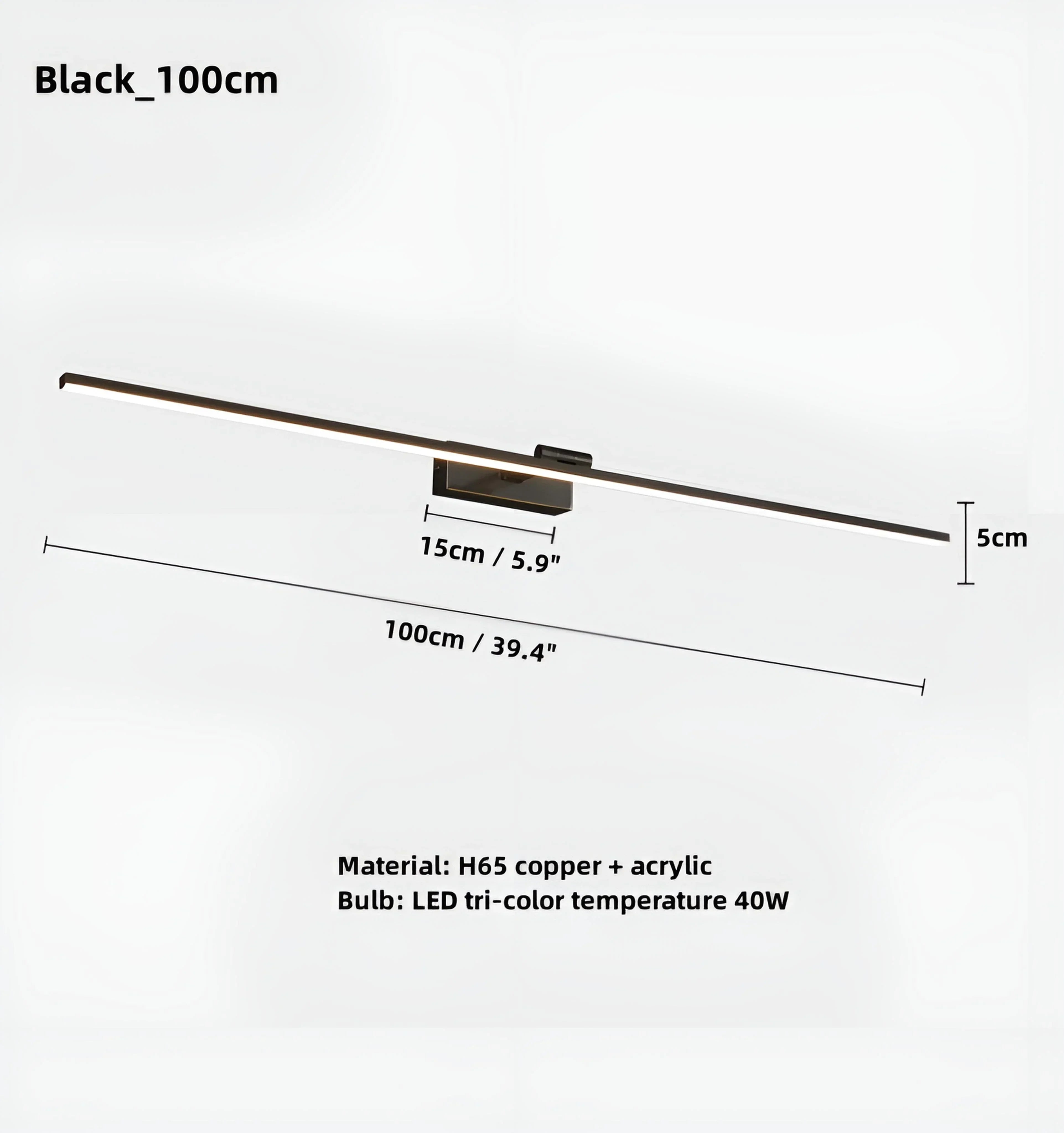 Scandinavian Minimalist Vanity Light - NexioPick