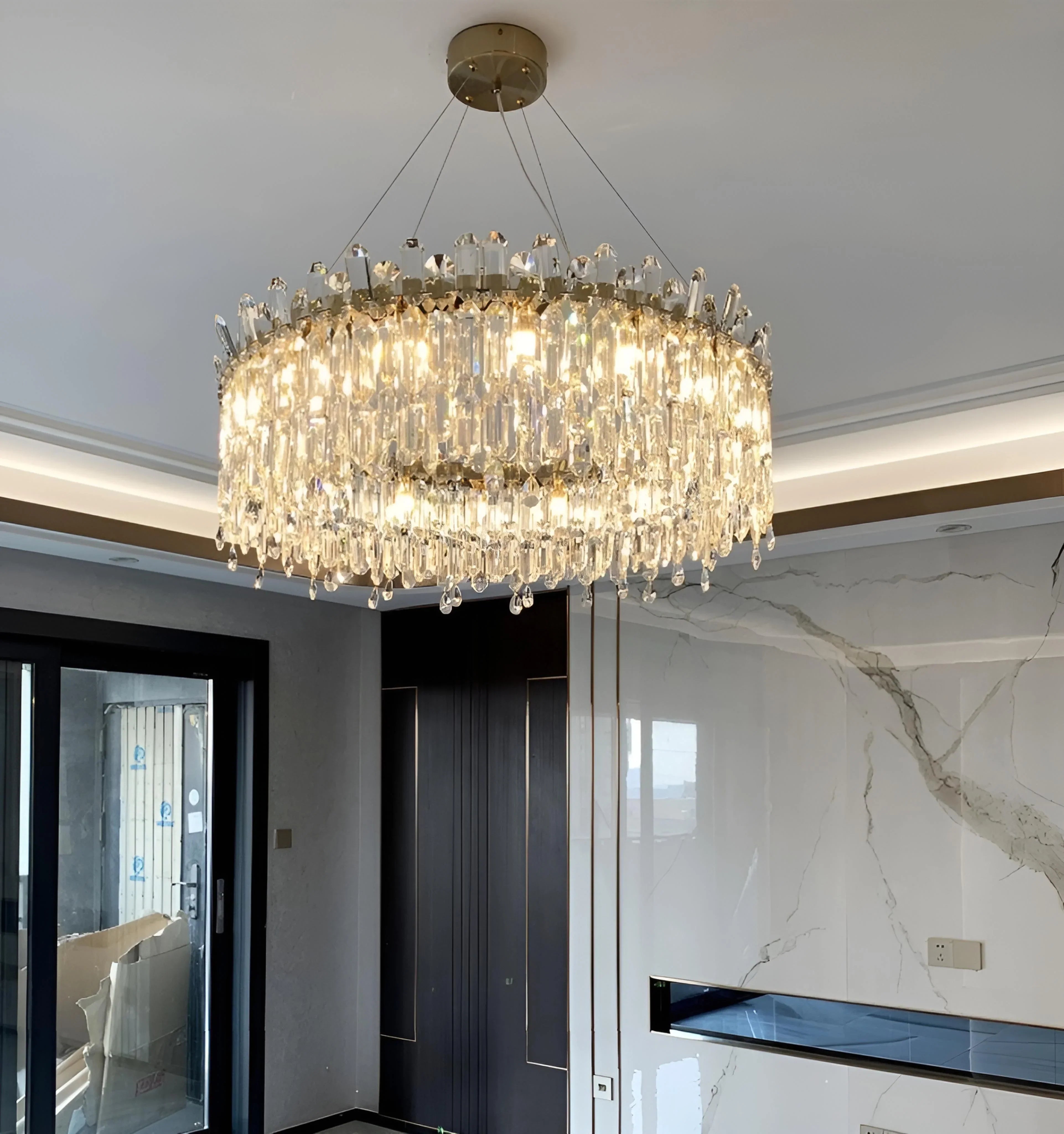 Serena Crystal Chandelier - NexioPick