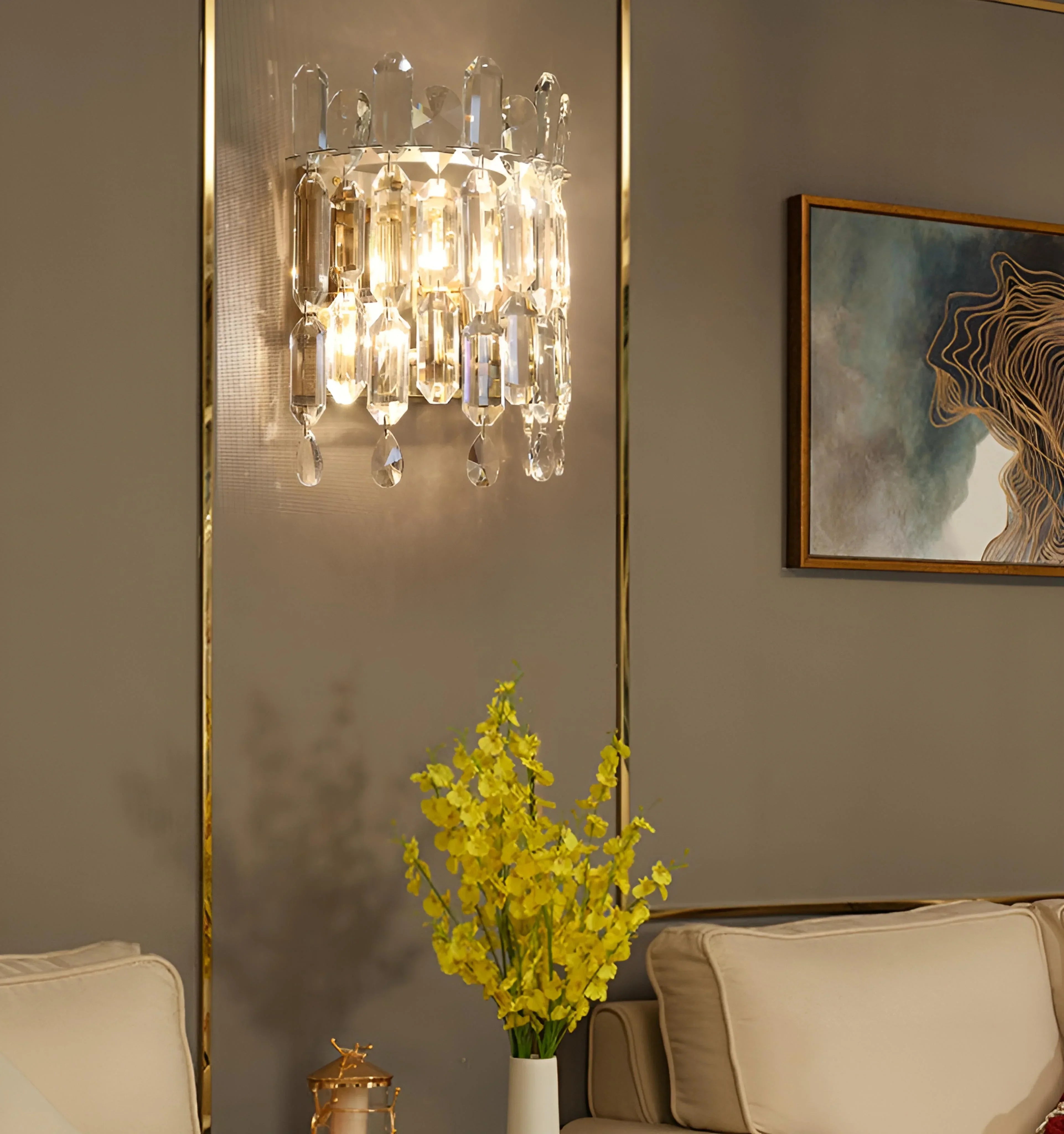 Serena Crystal Wall Lamp - NexioPick