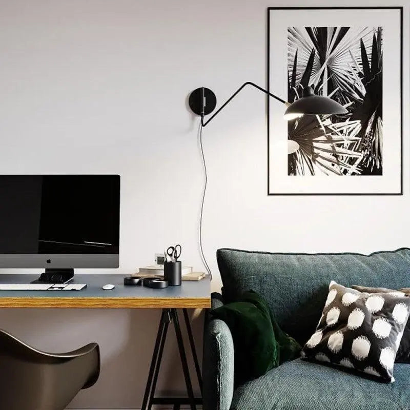 Serge Mouille Plug-in Wall Sconce - NexioPick