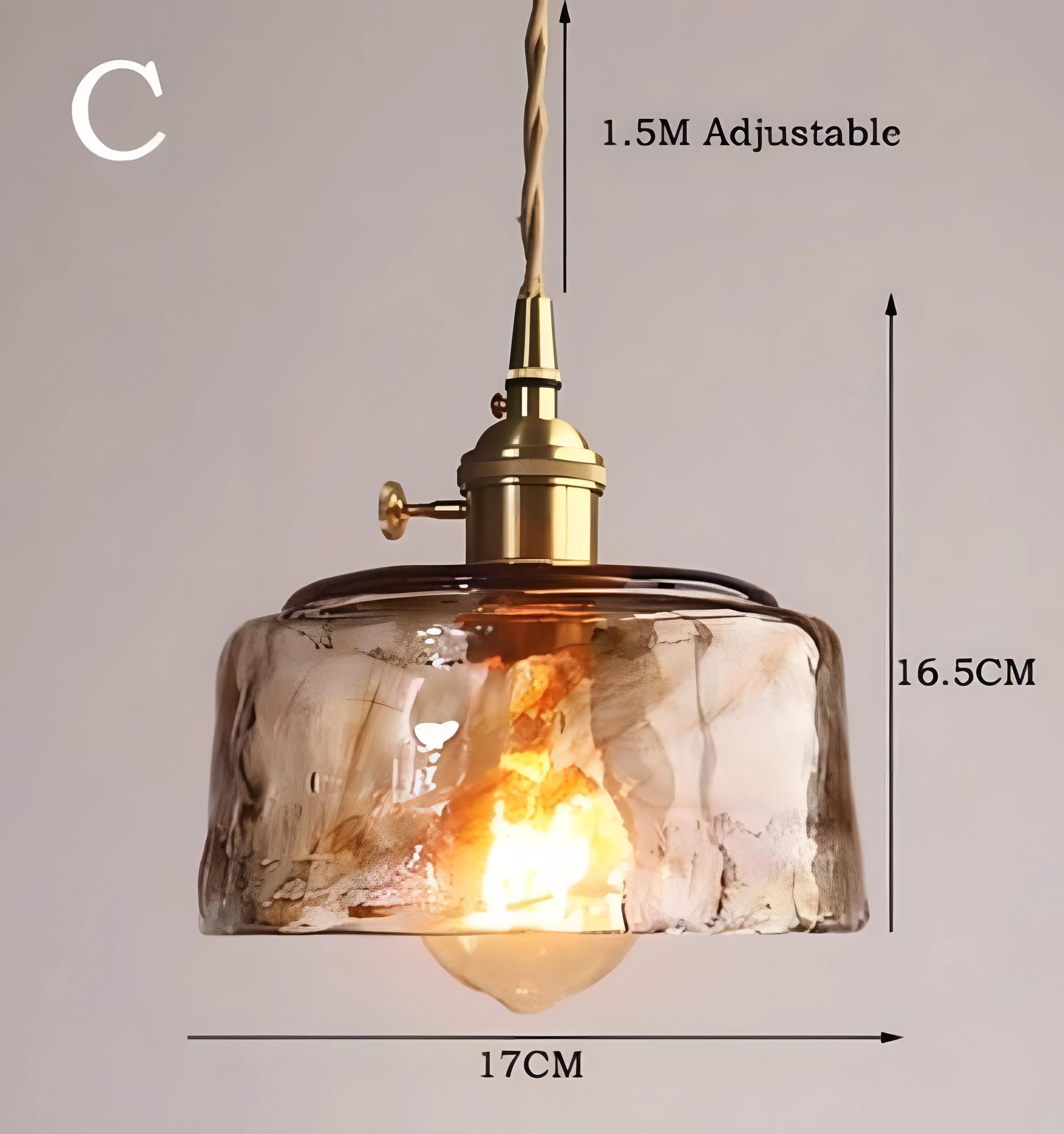 Sergia Glass Pendant Light - NexioPick