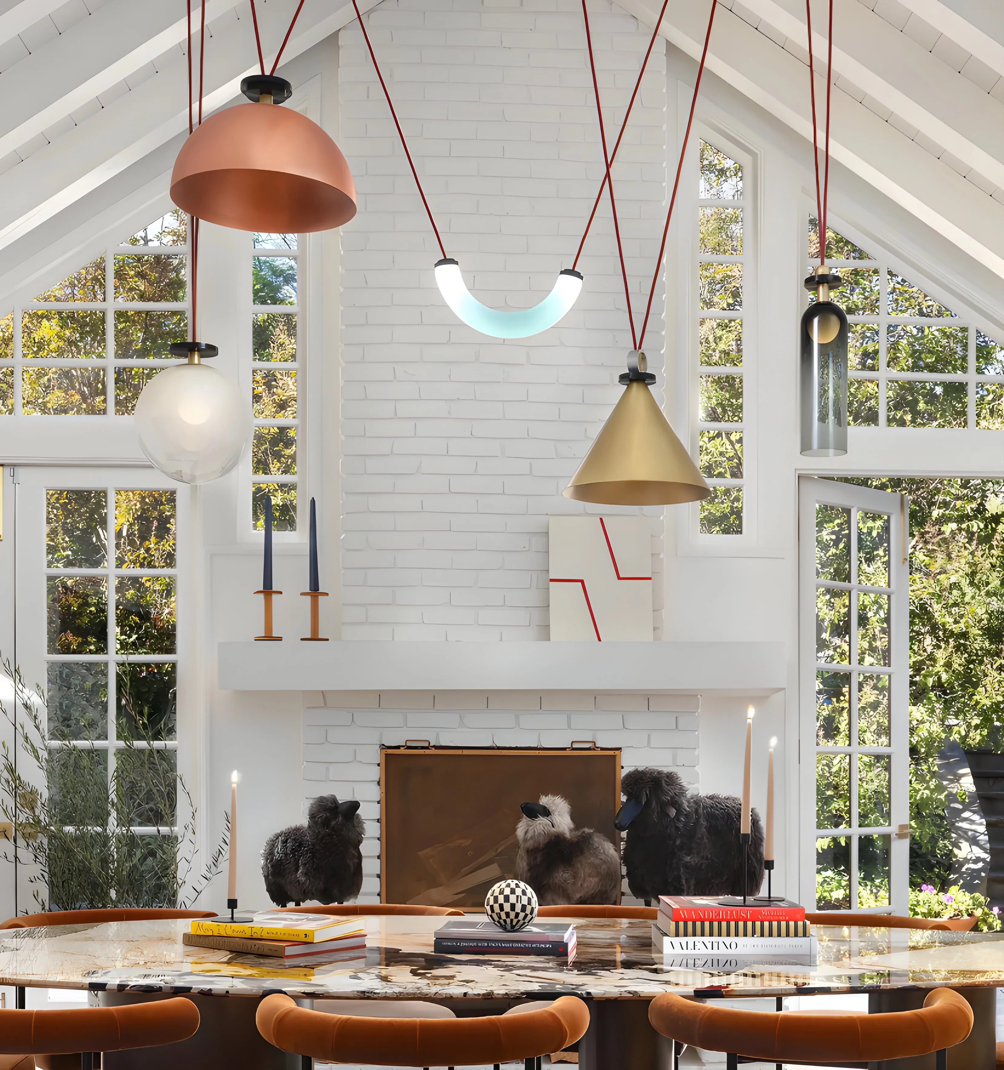 Geometric Shape Art Modern Chandelier - NexioPick