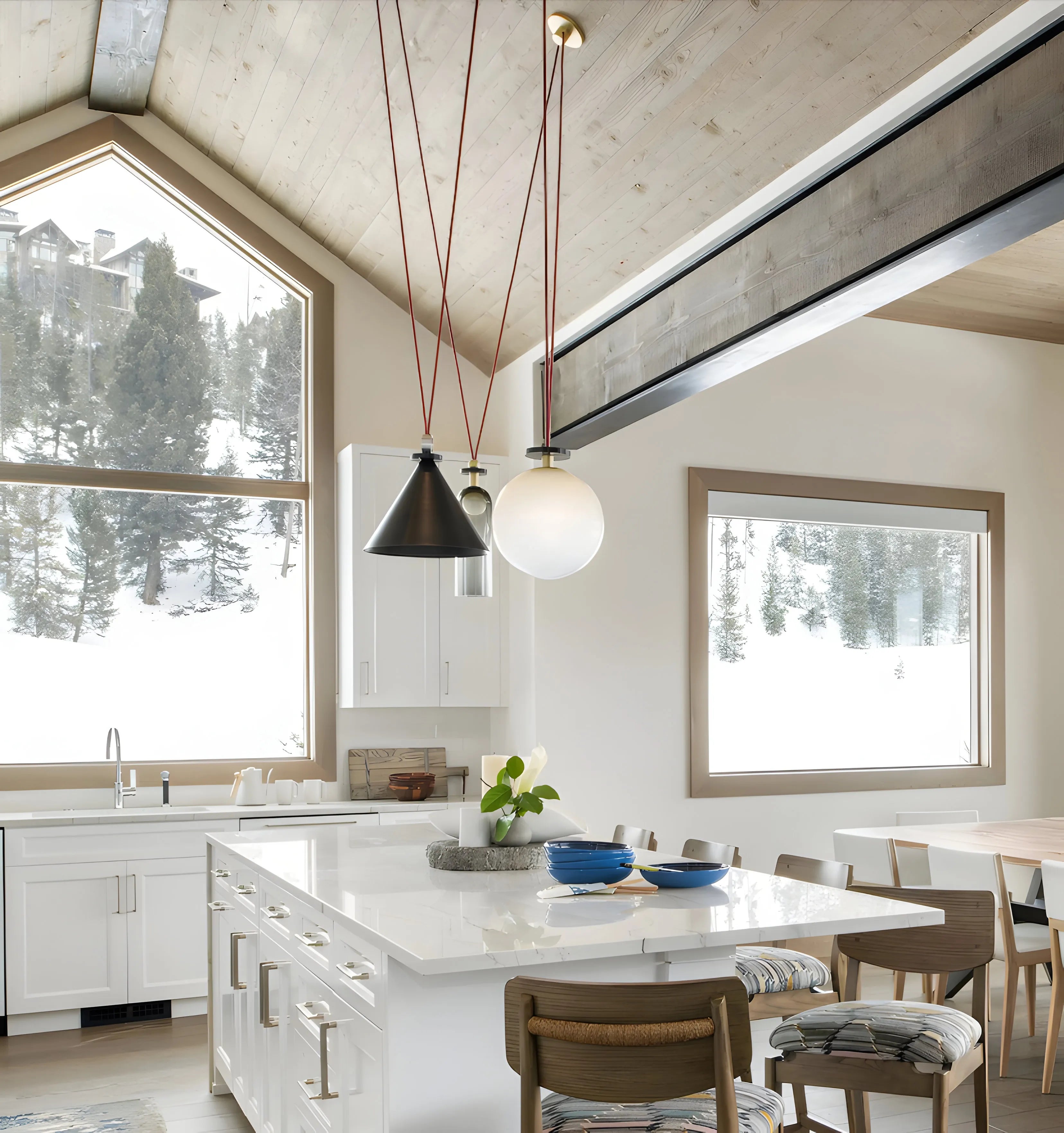 Geometric Shape Art Modern Chandelier - NexioPick