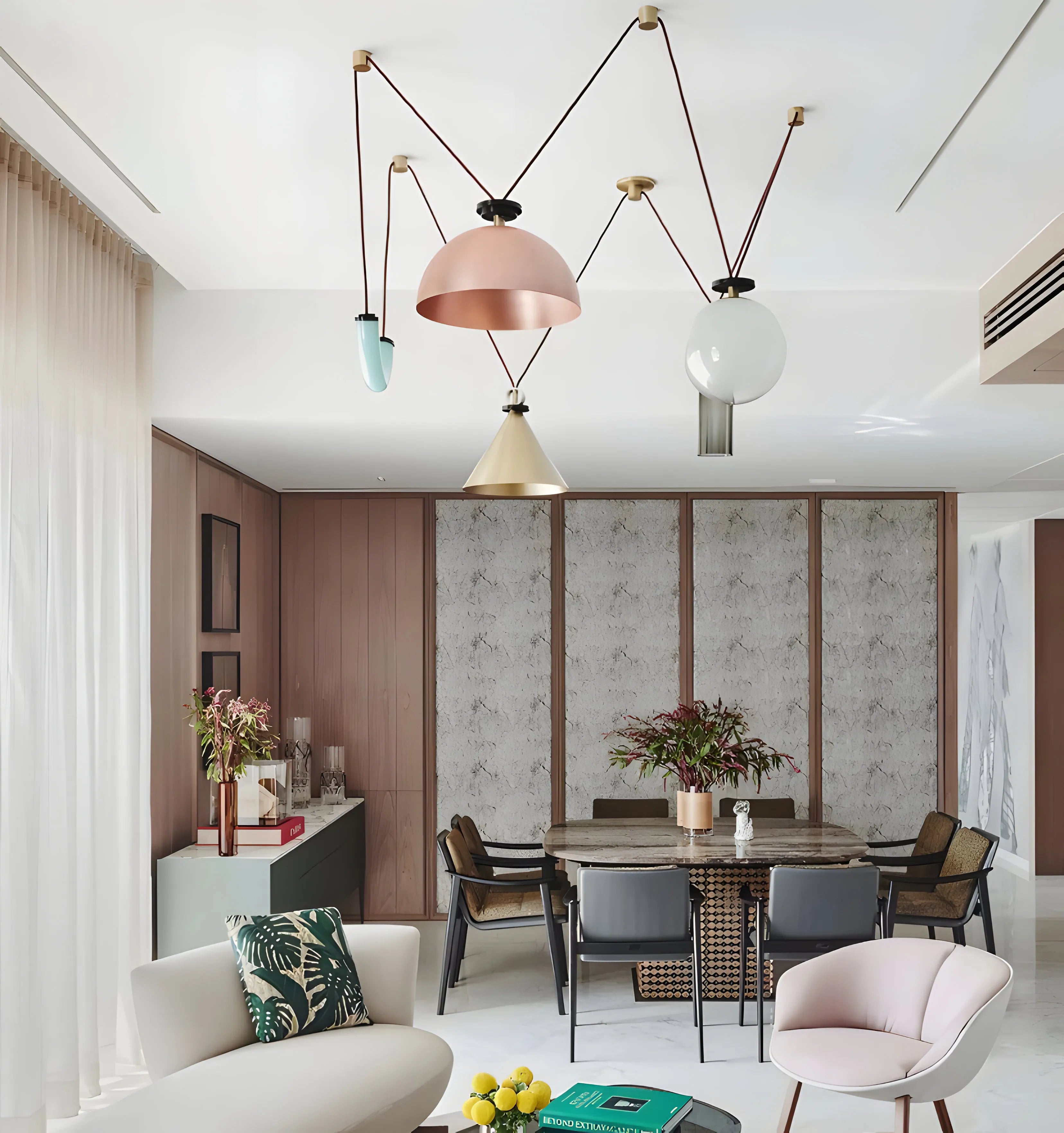 Geometric Shape Art Modern Chandelier - NexioPick