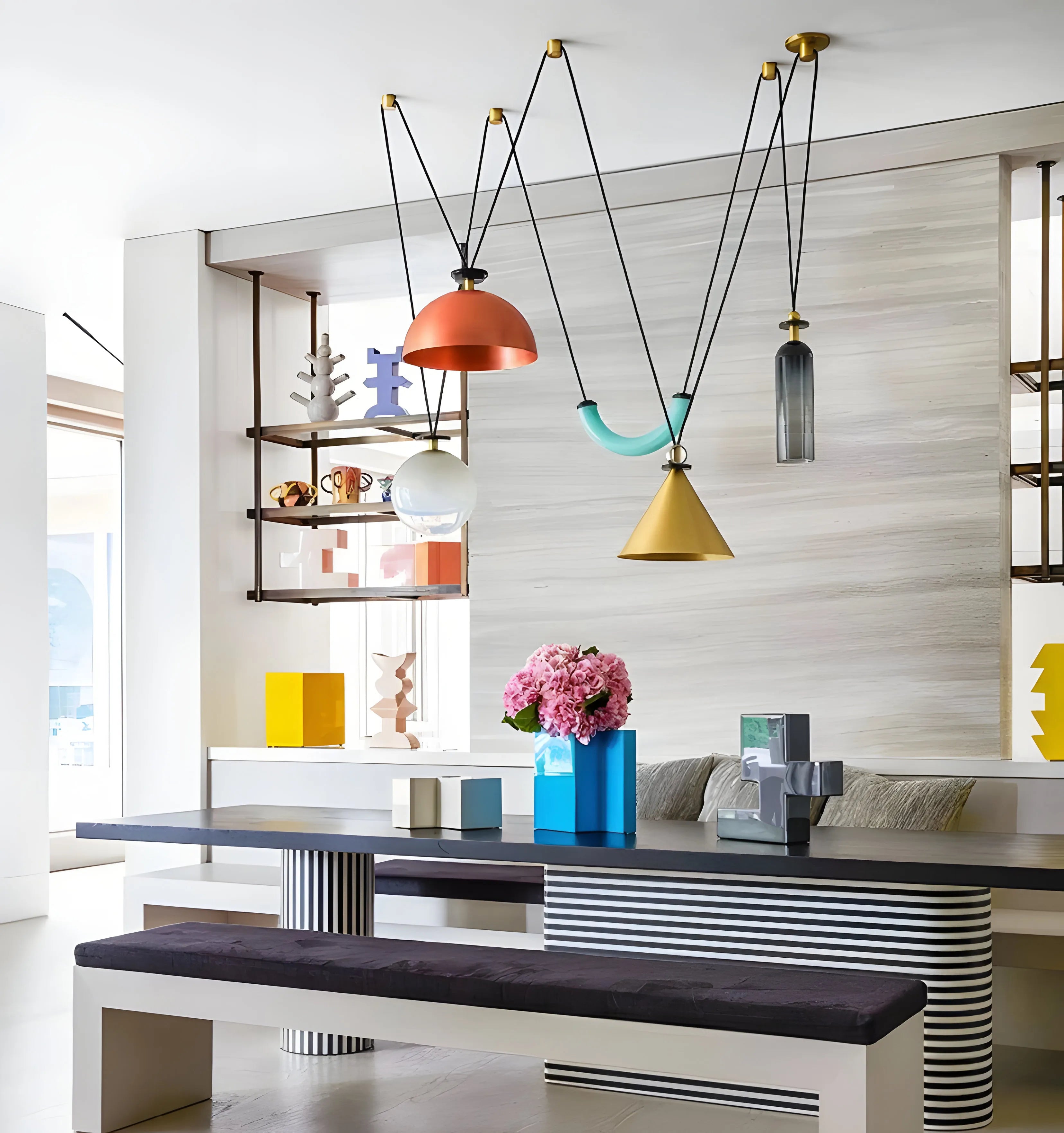 Geometric Shape Art Modern Chandelier - NexioPick