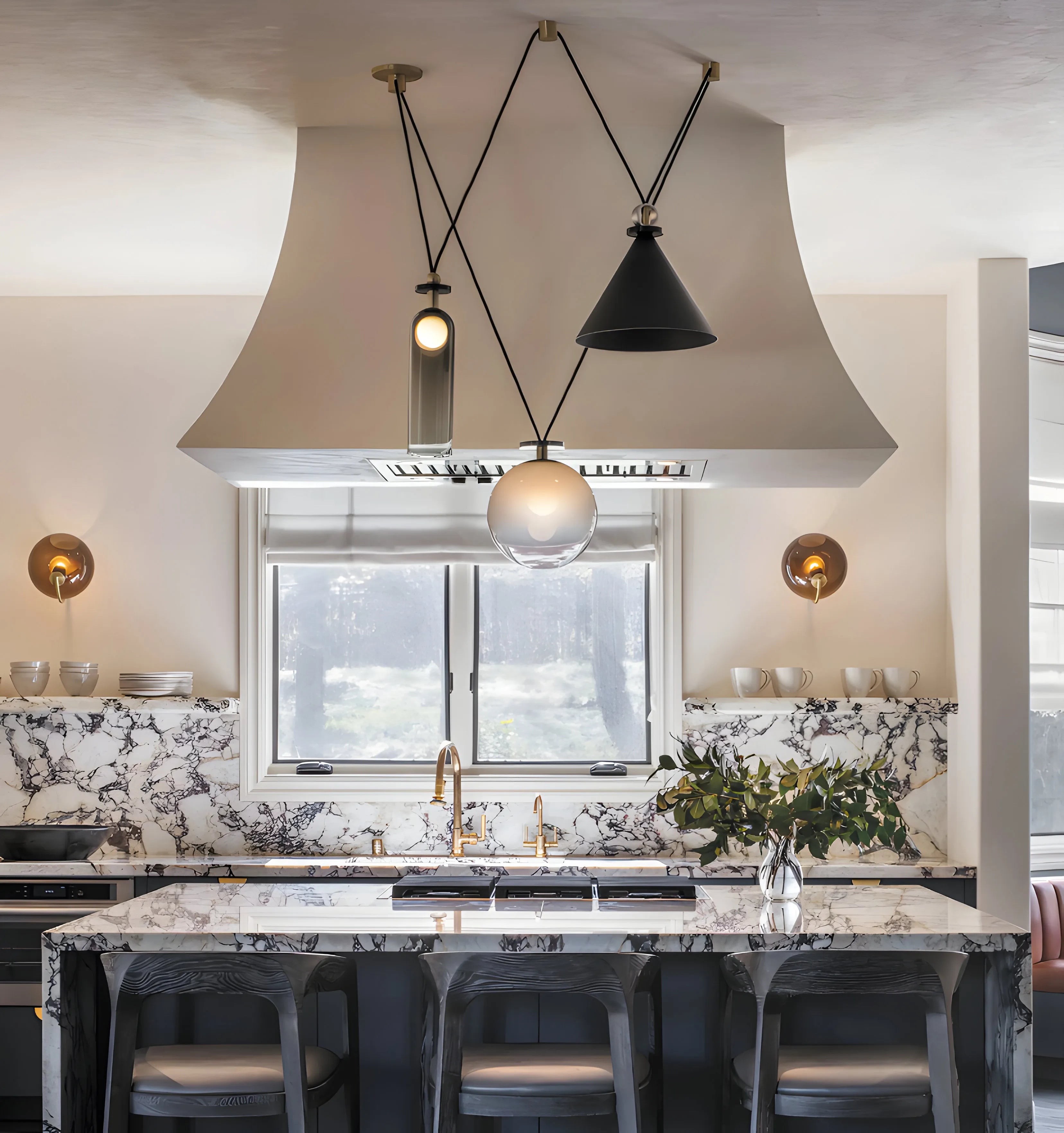 Geometric Shape Art Modern Chandelier - NexioPick