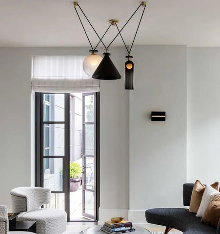 Geometric Shape Art Modern Chandelier - NexioPick