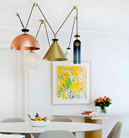 Geometric Shape Art Modern Chandelier - NexioPick