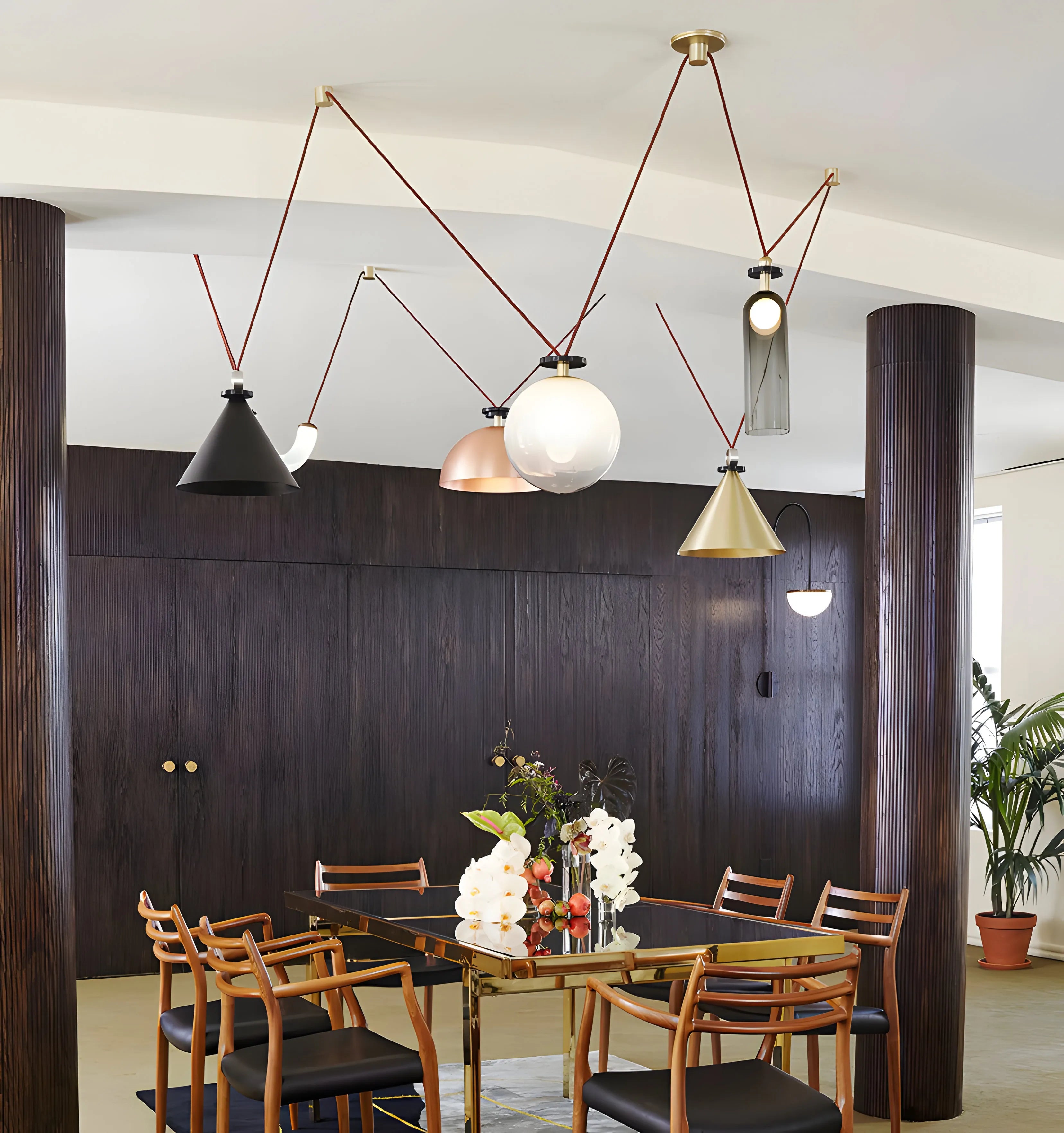 Geometric Shape Art Modern Chandelier - NexioPick