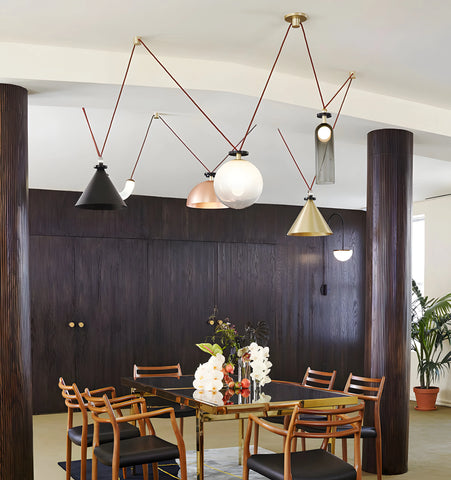 Geometric Shape Art Modern Chandelier - NexioPick