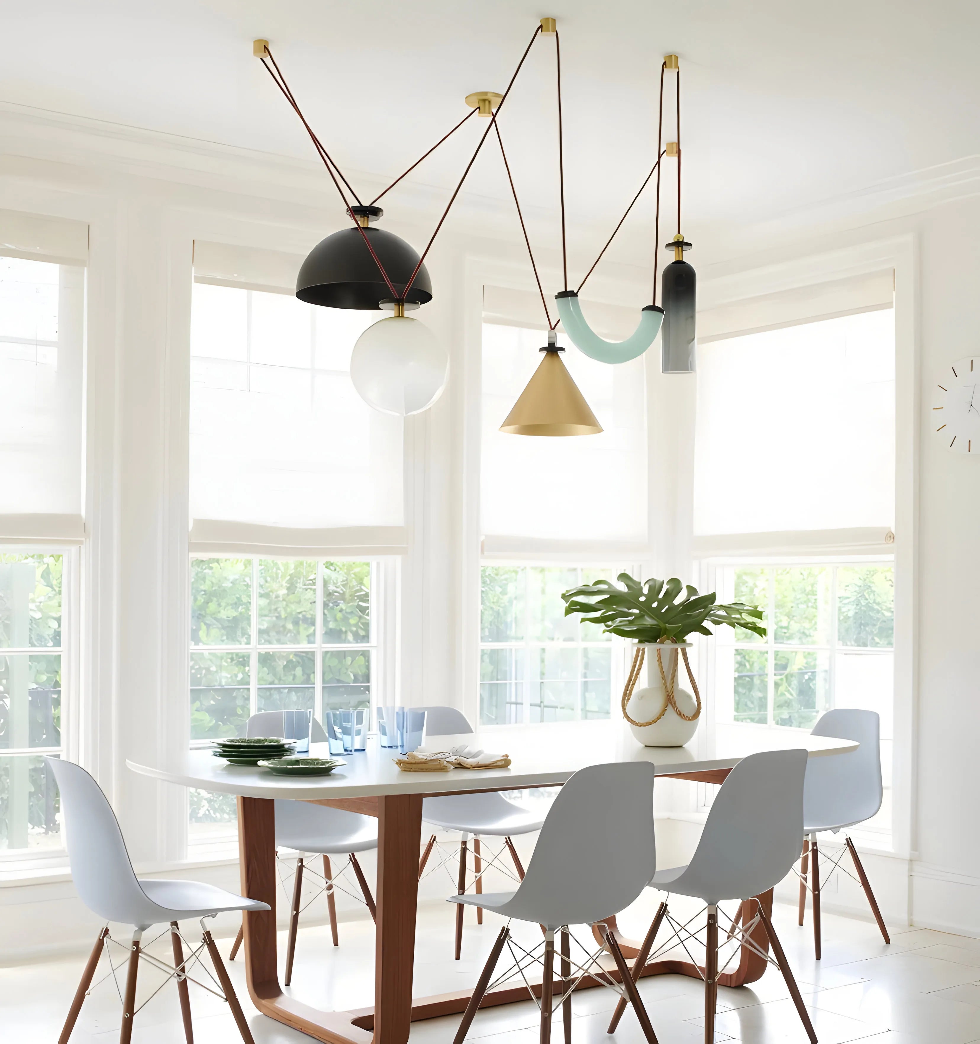 Geometric Shape Art Modern Chandelier - NexioPick