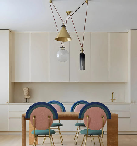 Geometric Shape Art Modern Chandelier - NexioPick