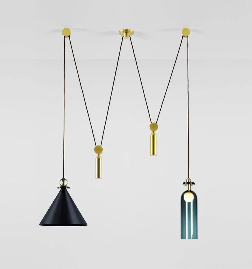 Geometric Shape Art Modern Chandelier - NexioPick
