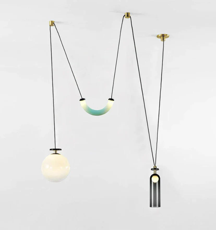 Geometric Shape Art Modern Chandelier - NexioPick