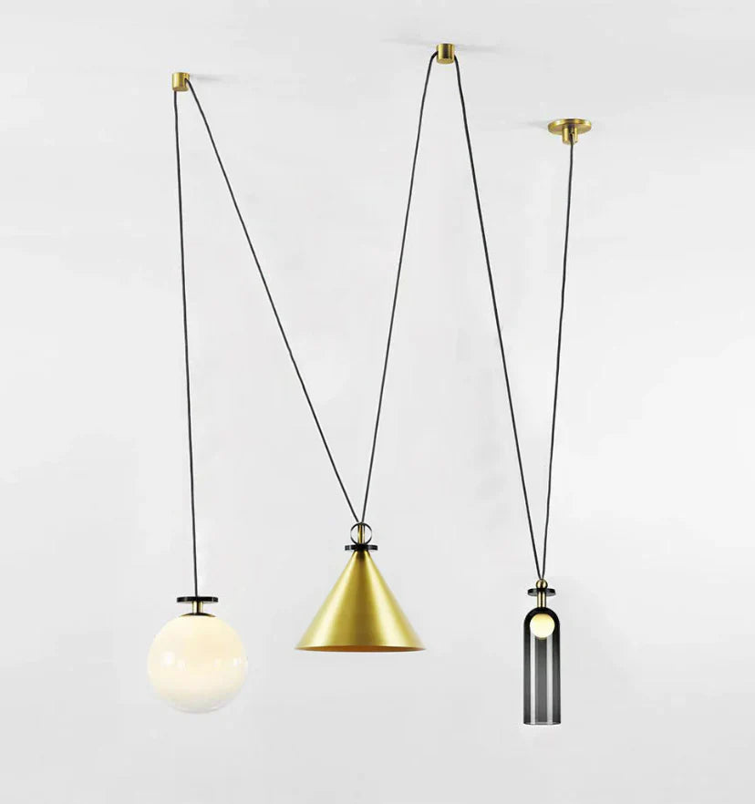 Geometric Shape Art Modern Chandelier - NexioPick