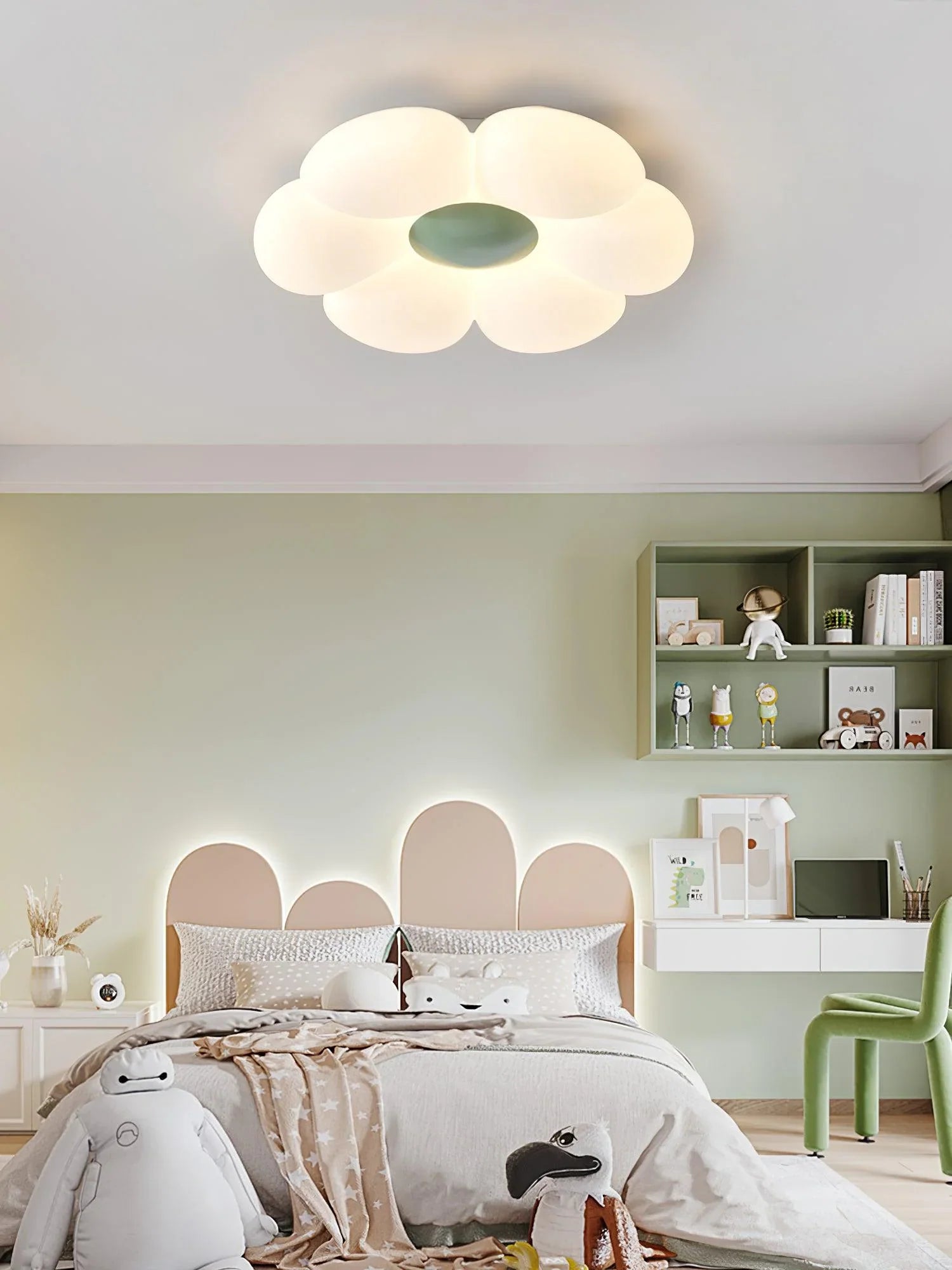 Six-leaf Flower Kids Room Ceiling Lamp - NexioPick