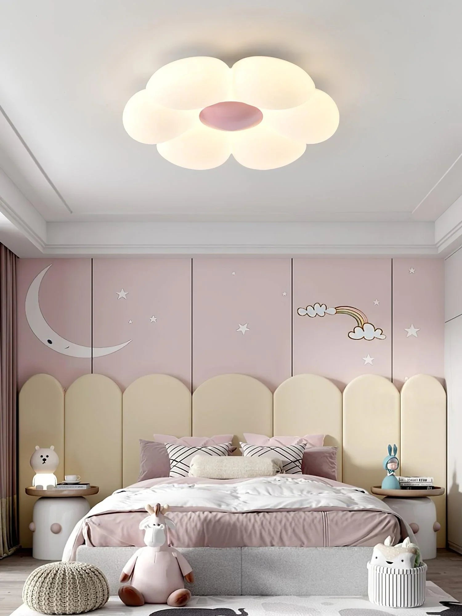 Six-leaf Flower Kids Room Ceiling Lamp - NexioPick