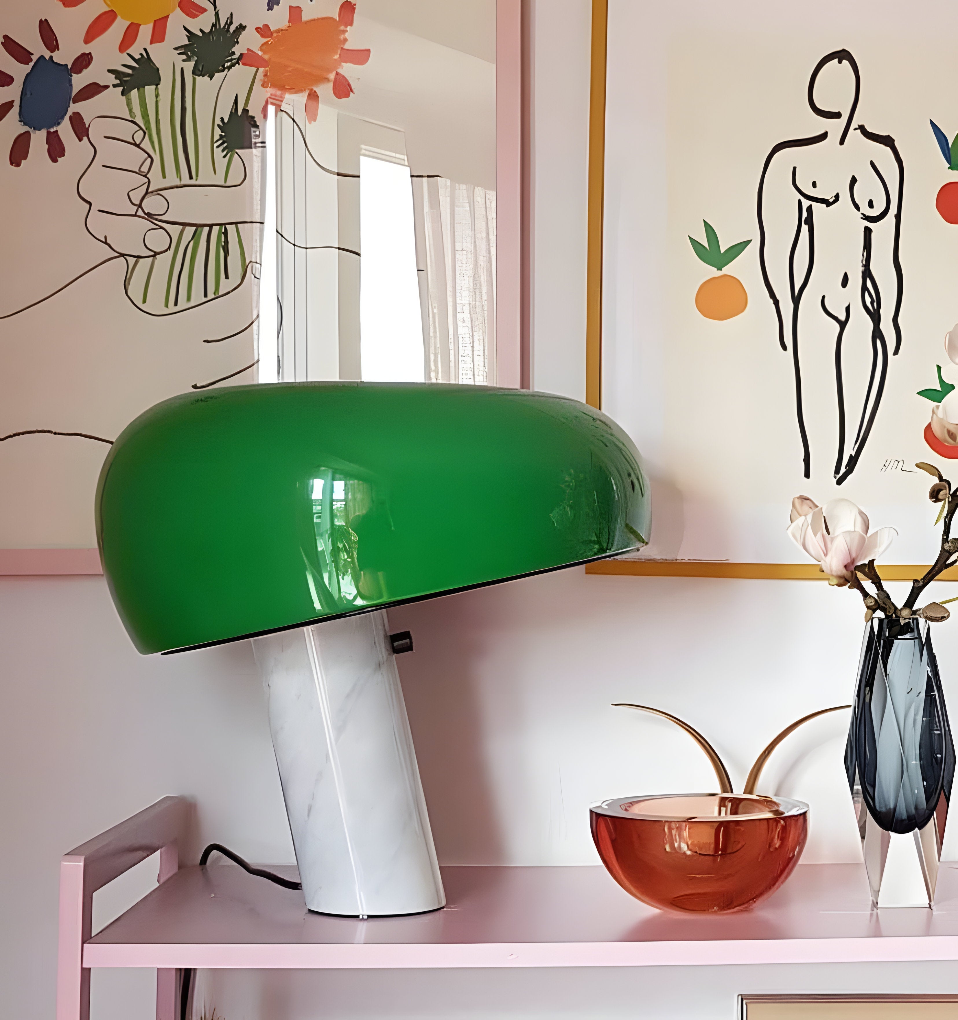 Nucleus Marble Table Lamp - NexioPick