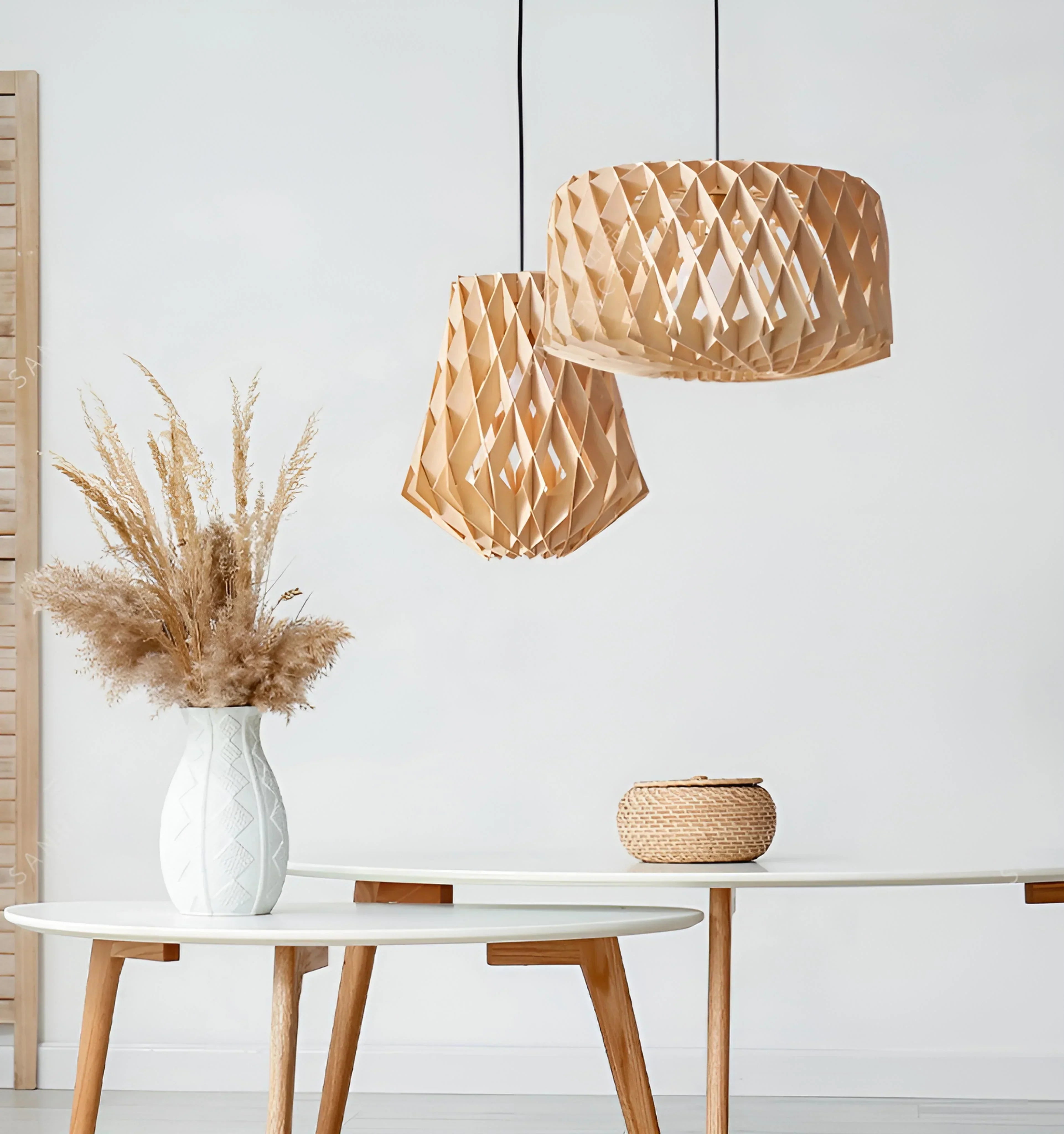 Soreluna Wood Pendant Light - NexioPick
