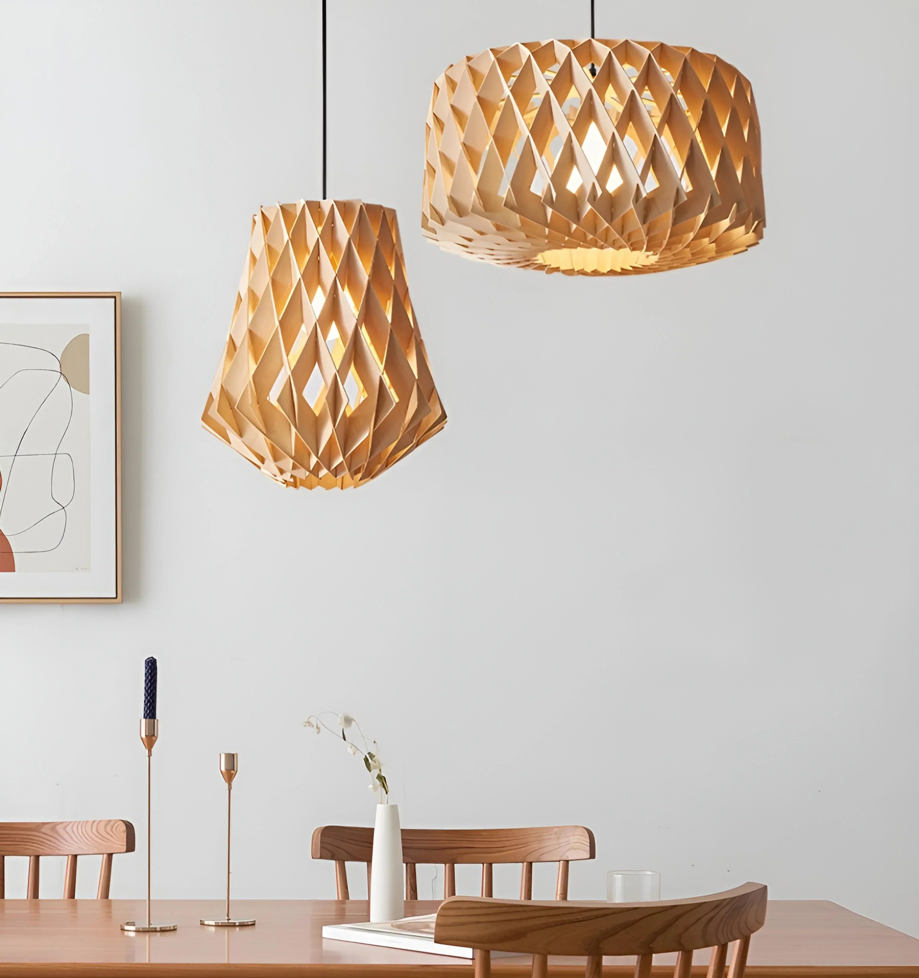 Soreluna Wood Pendant Light - NexioPick