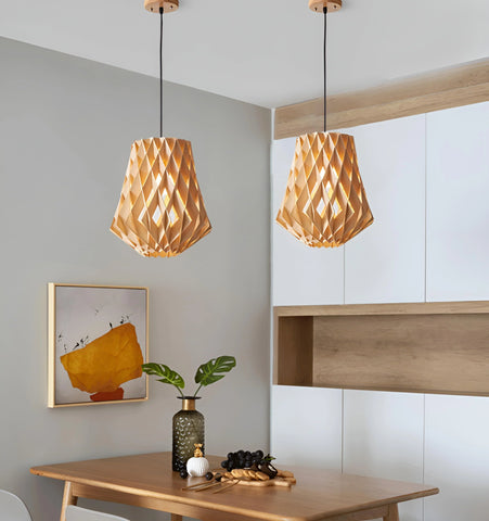 Soreluna Wood Pendant Light - NexioPick