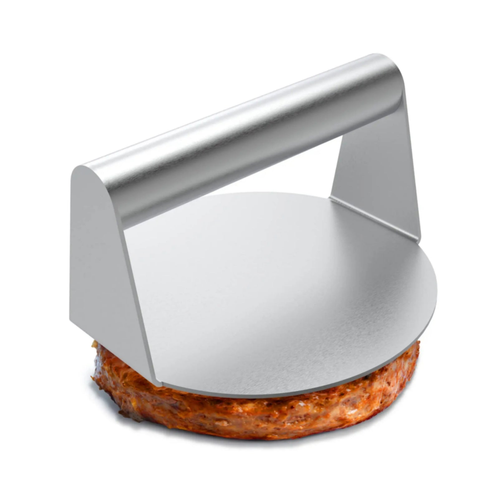 Stainless Steel Burger Press – Professional Grill Smasher for Even, Quick Patties