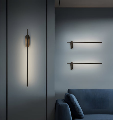 Stick Shaped Metal Wall Lamp - NexioPick