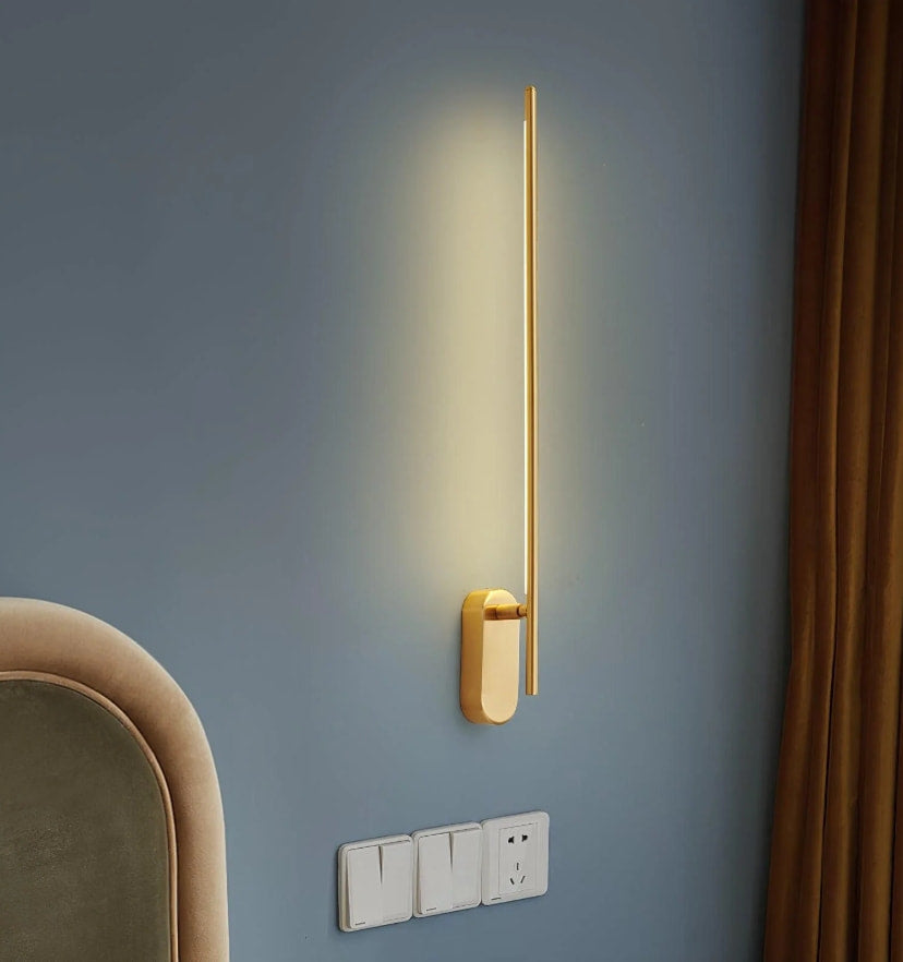 Stick Shaped Metal Wall Lamp - NexioPick
