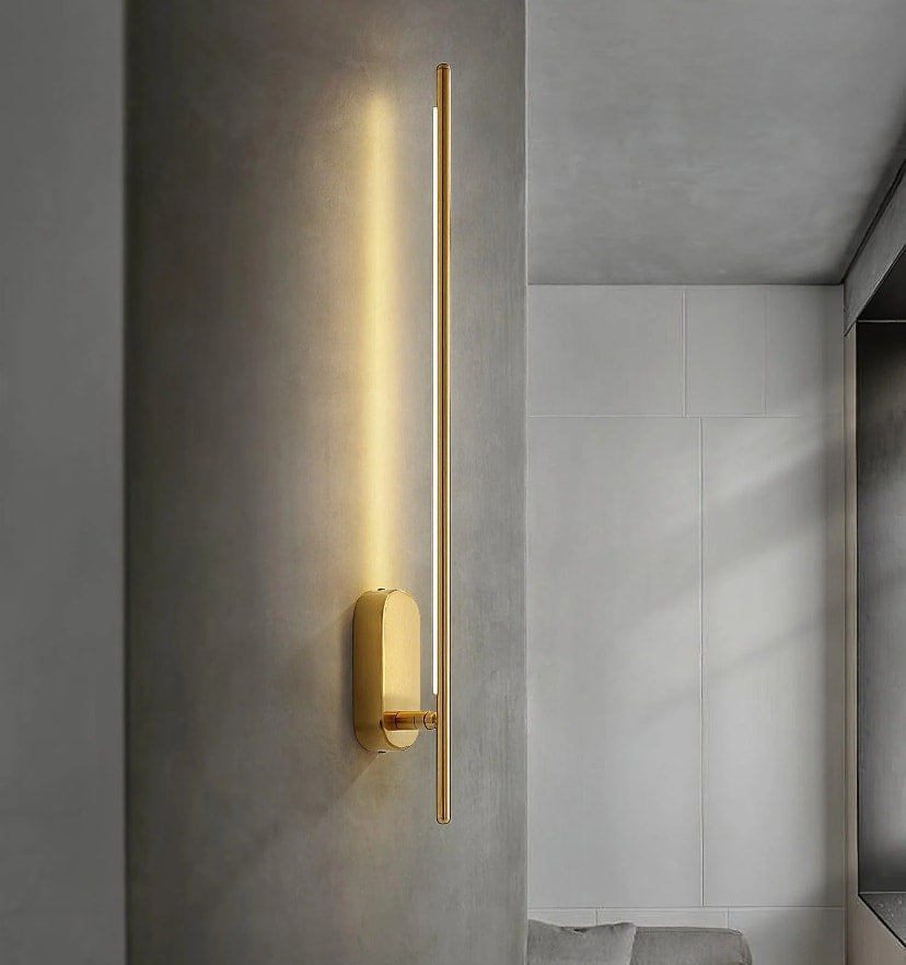 Stick Shaped Metal Wall Lamp - NexioPick