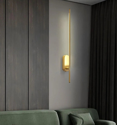 Stick Shaped Metal Wall Lamp - NexioPick