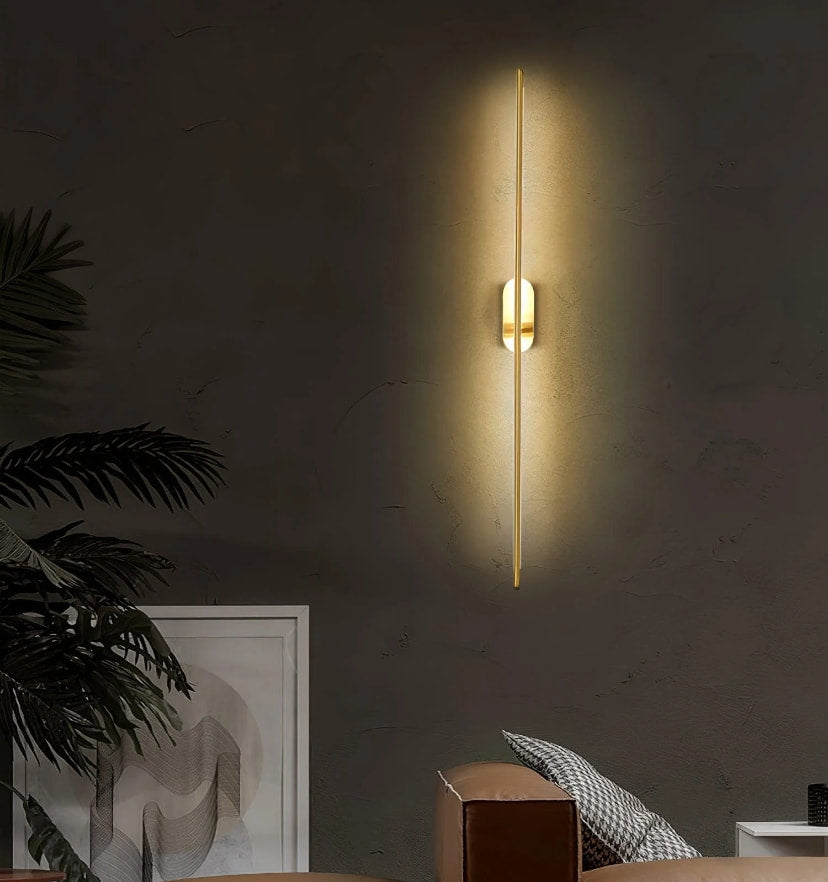 Stick Shaped Metal Wall Lamp - NexioPick