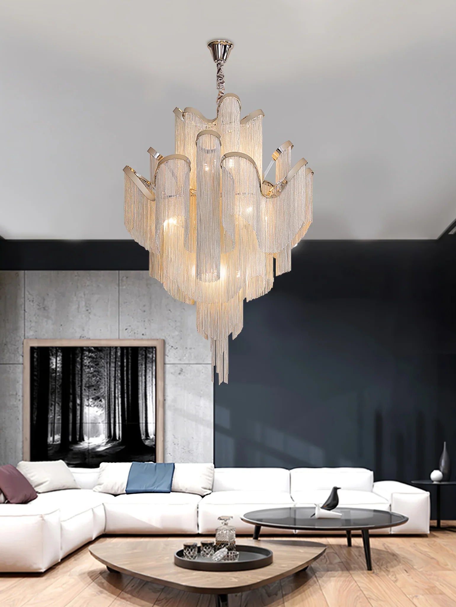 Stream Chain Chandelier - NexioPick