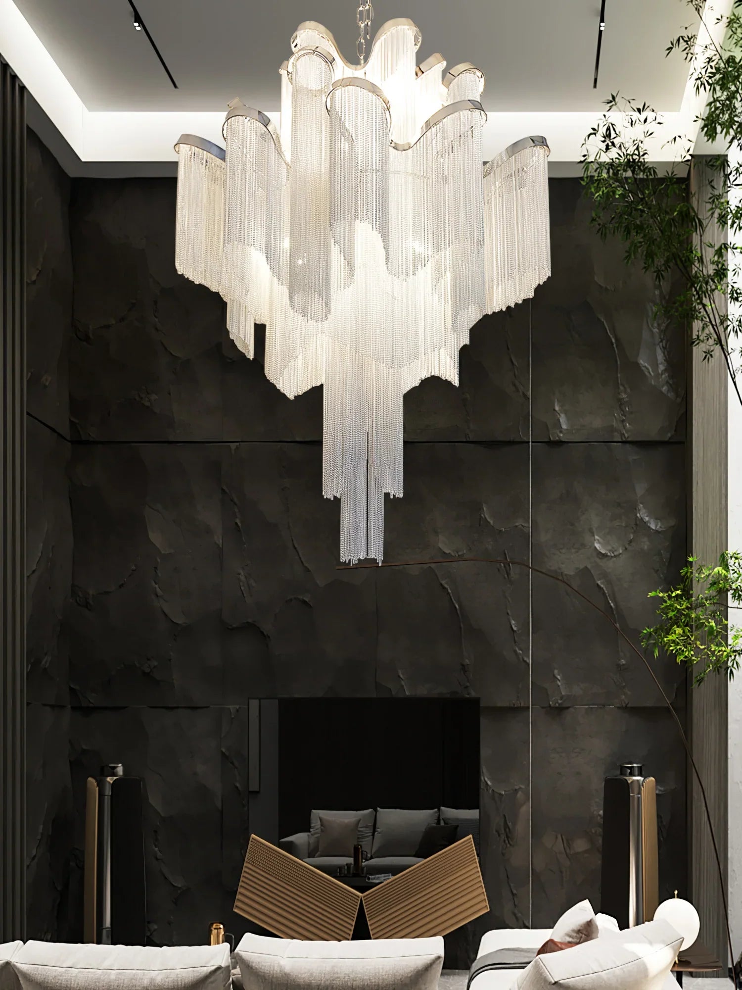 Stream Chain Chandelier - NexioPick