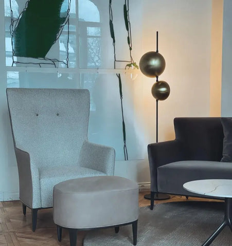 Semi-Globe Floor Lamp - NexioPick