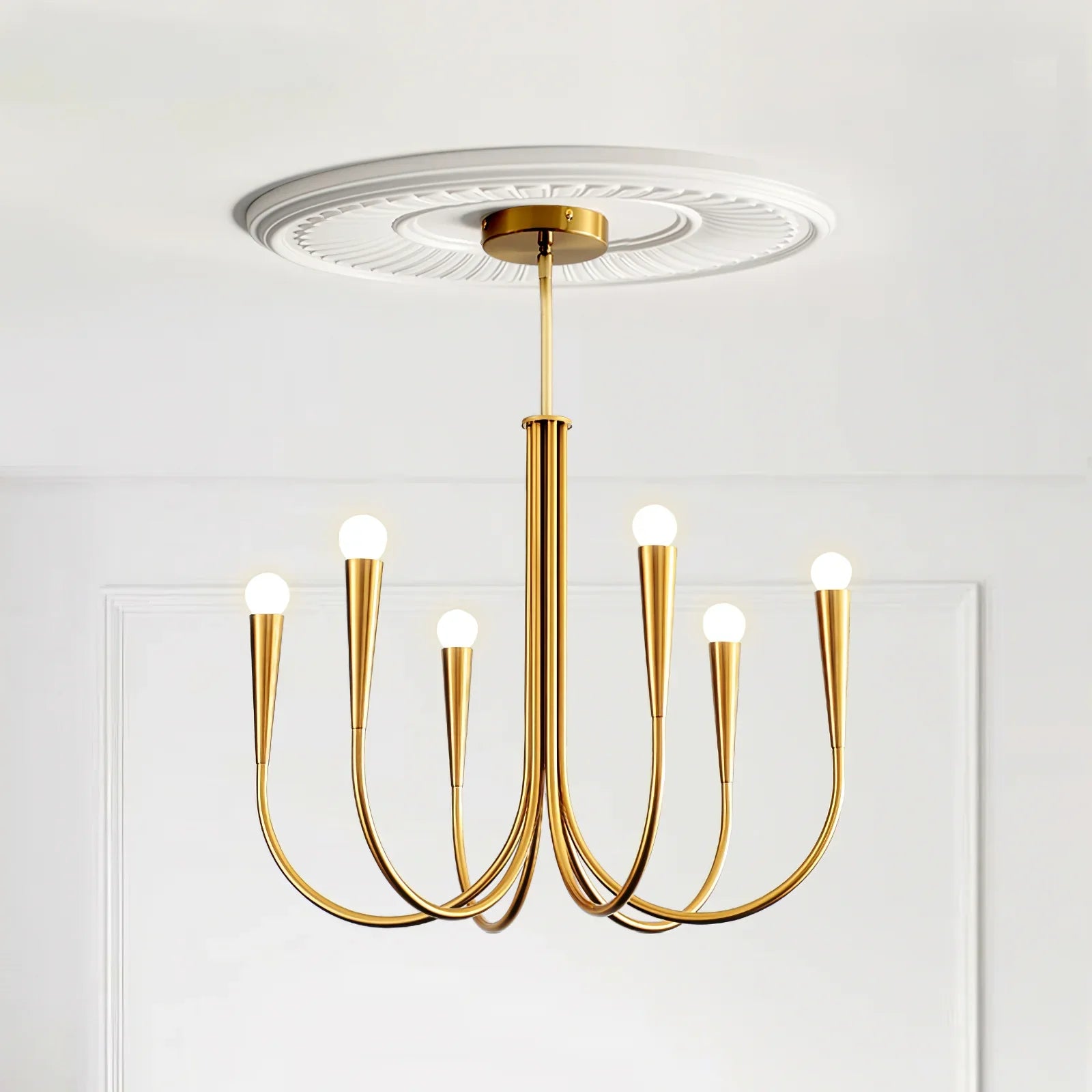 Swoop Arm Chandelier - NexioPick
