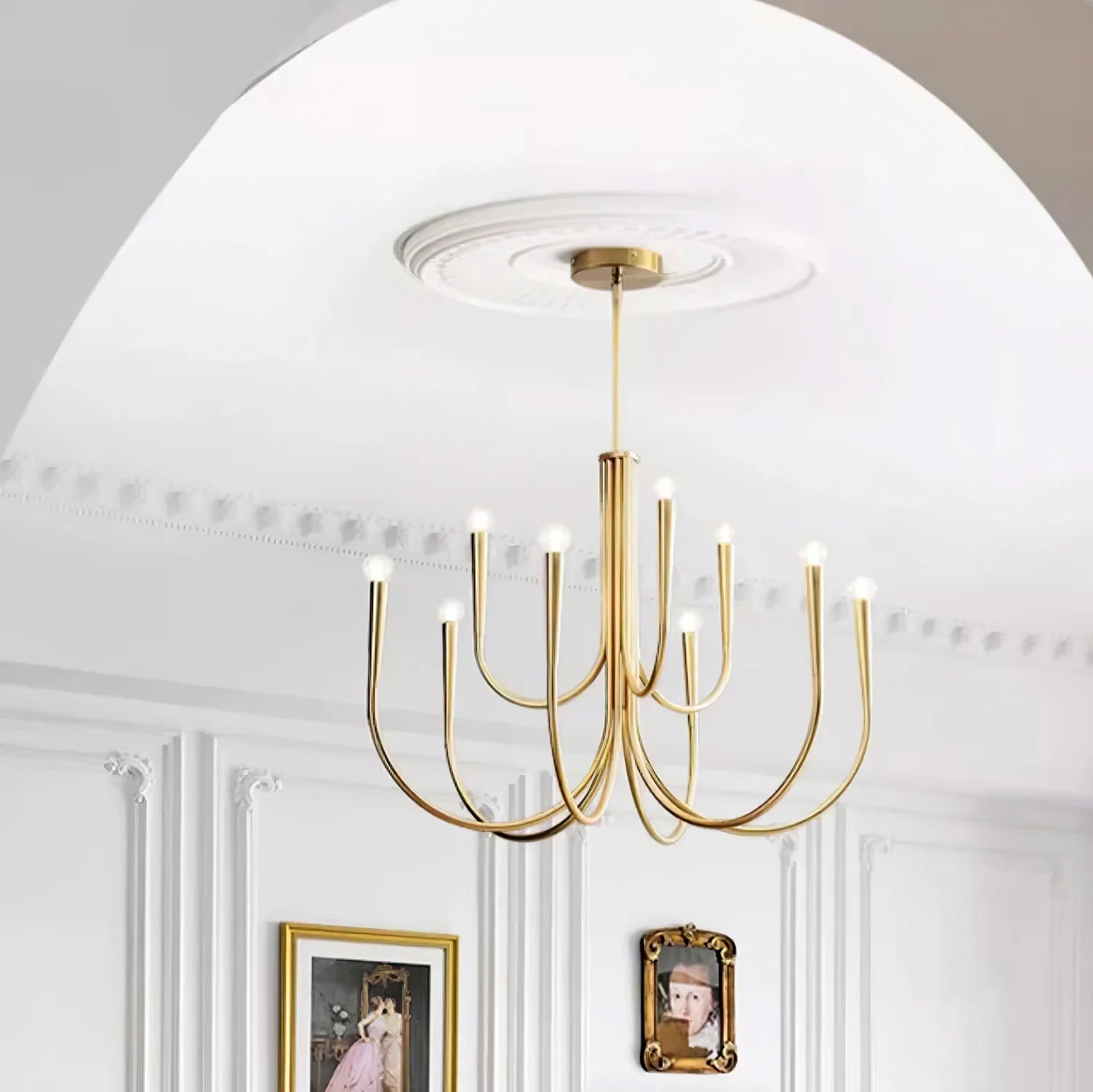 Swoop Arm Chandelier - NexioPick