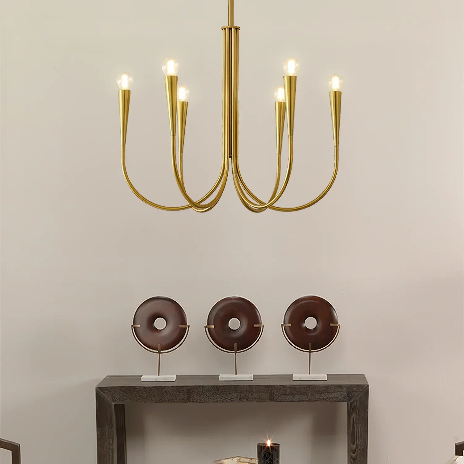 Swoop Arm Chandelier - NexioPick