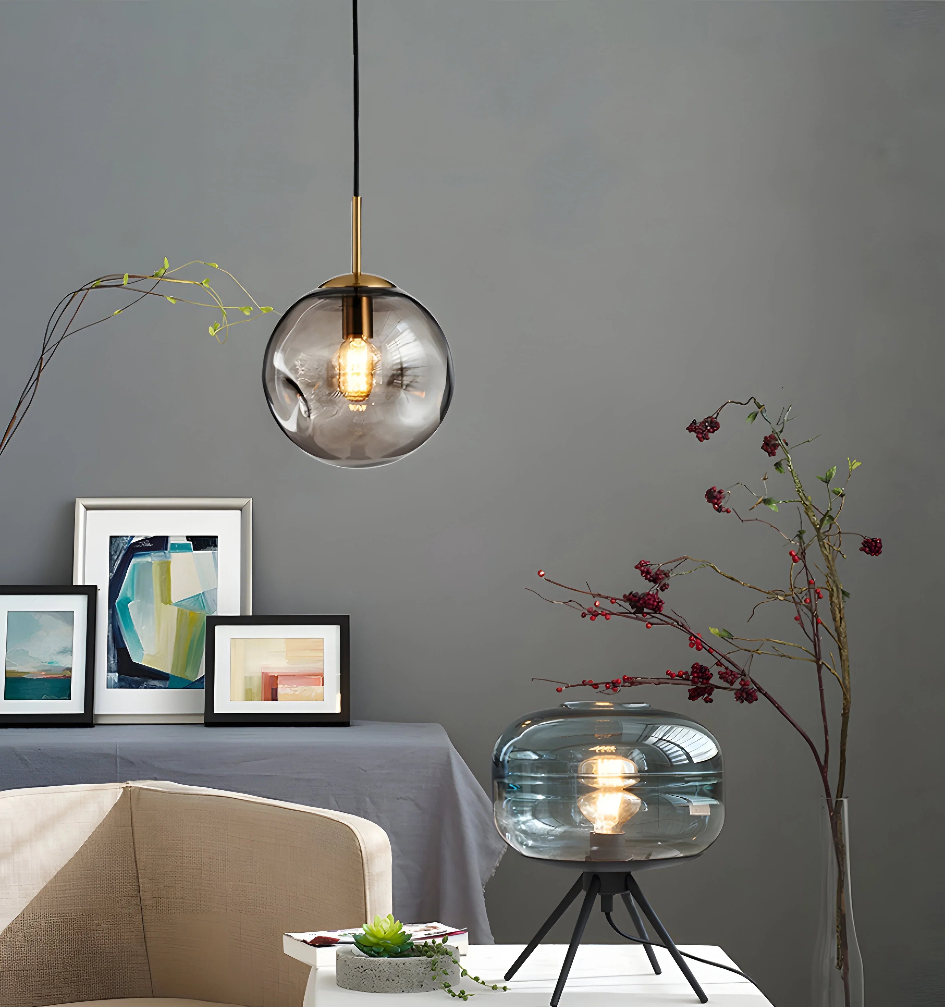 Tulise Bubble Glass Pendant Light - NexioPick