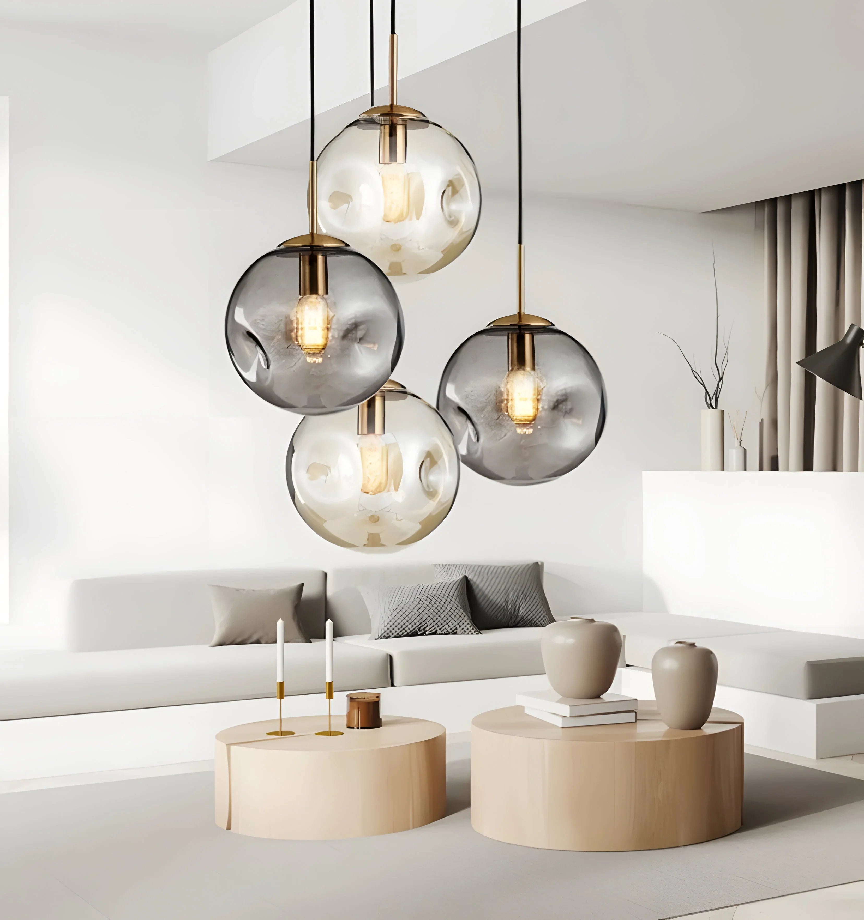 Tulise Bubble Glass Pendant Light - NexioPick